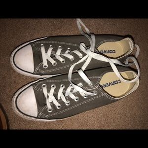 Grey Low Top Converse